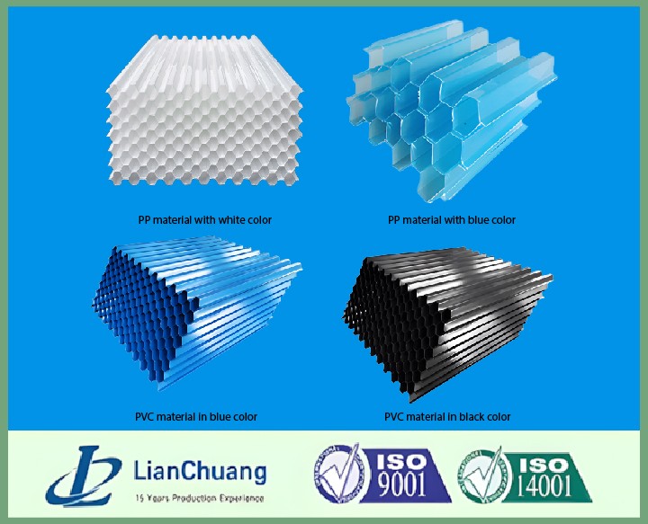 PP PVC Tube Settler Media