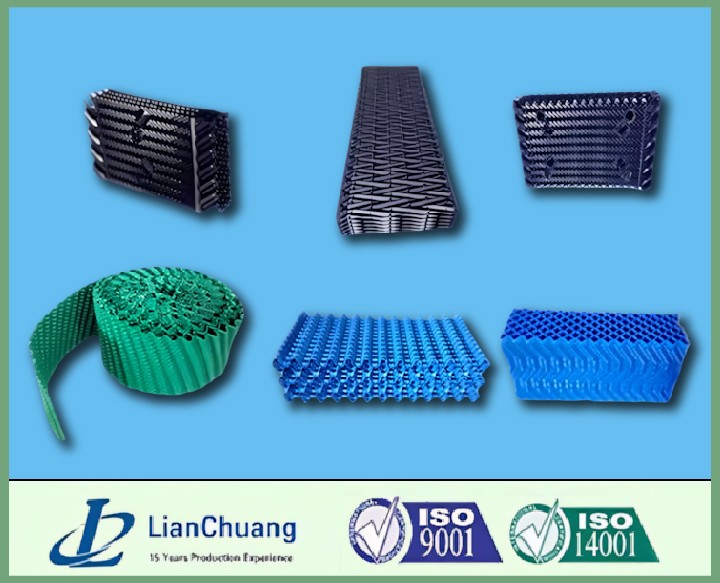 PVC PP Film Infill Crossflow Counterflow Cooling Tower Fill