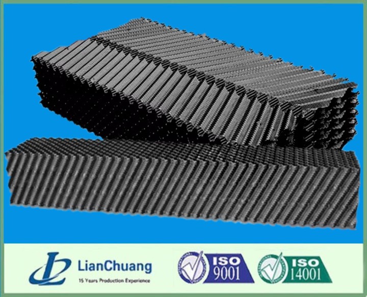 PVC Infill Oblique Wave Cooling Tower Fills