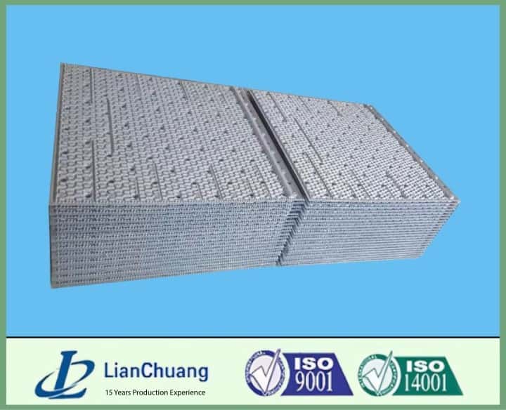 PP PVC Nihon Spindle Cooling Tower Fill