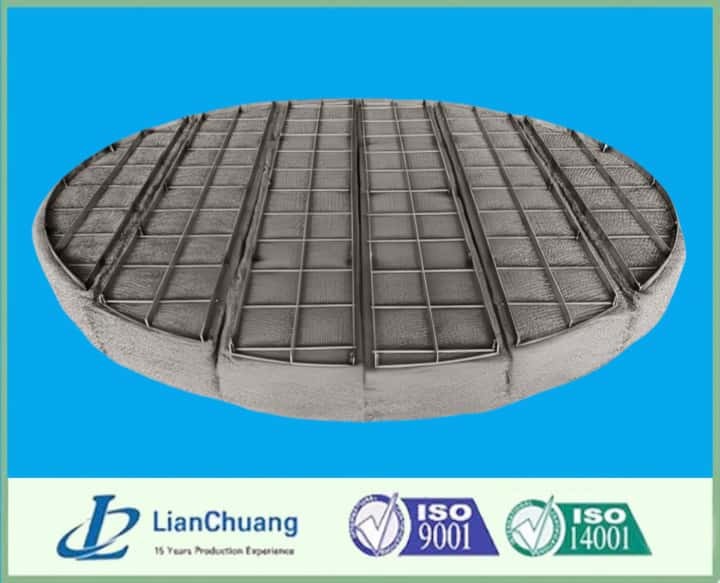 Knitted Mesh Stainless Steel Demister Pad for Efficient Mist Separation
