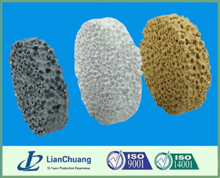 Metal Filtration Aluminum Ceramic Foam Filter